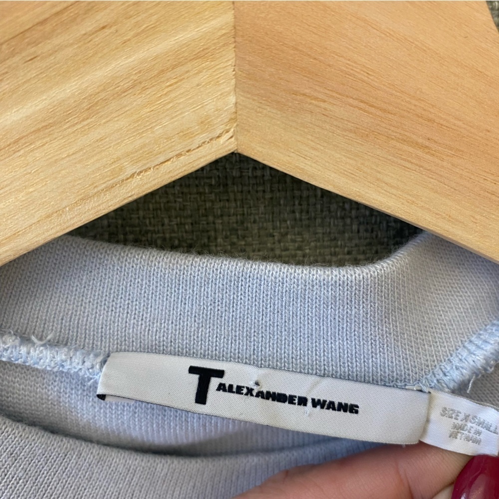 T By Alexander Wang || Engineered Stripe T-Shirt … - image 6